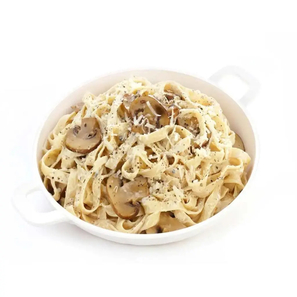 Fettuccine Pasta with Mushrooms